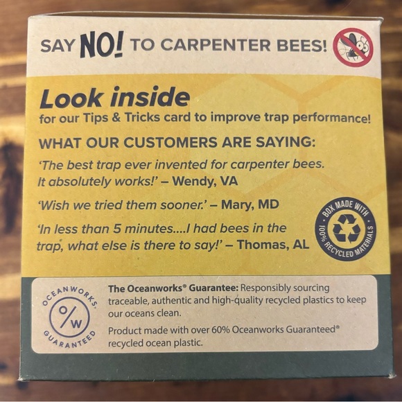 NWT BEST BEE BROTHERS .Carpenter Bee Trap - Picture 8 of 10